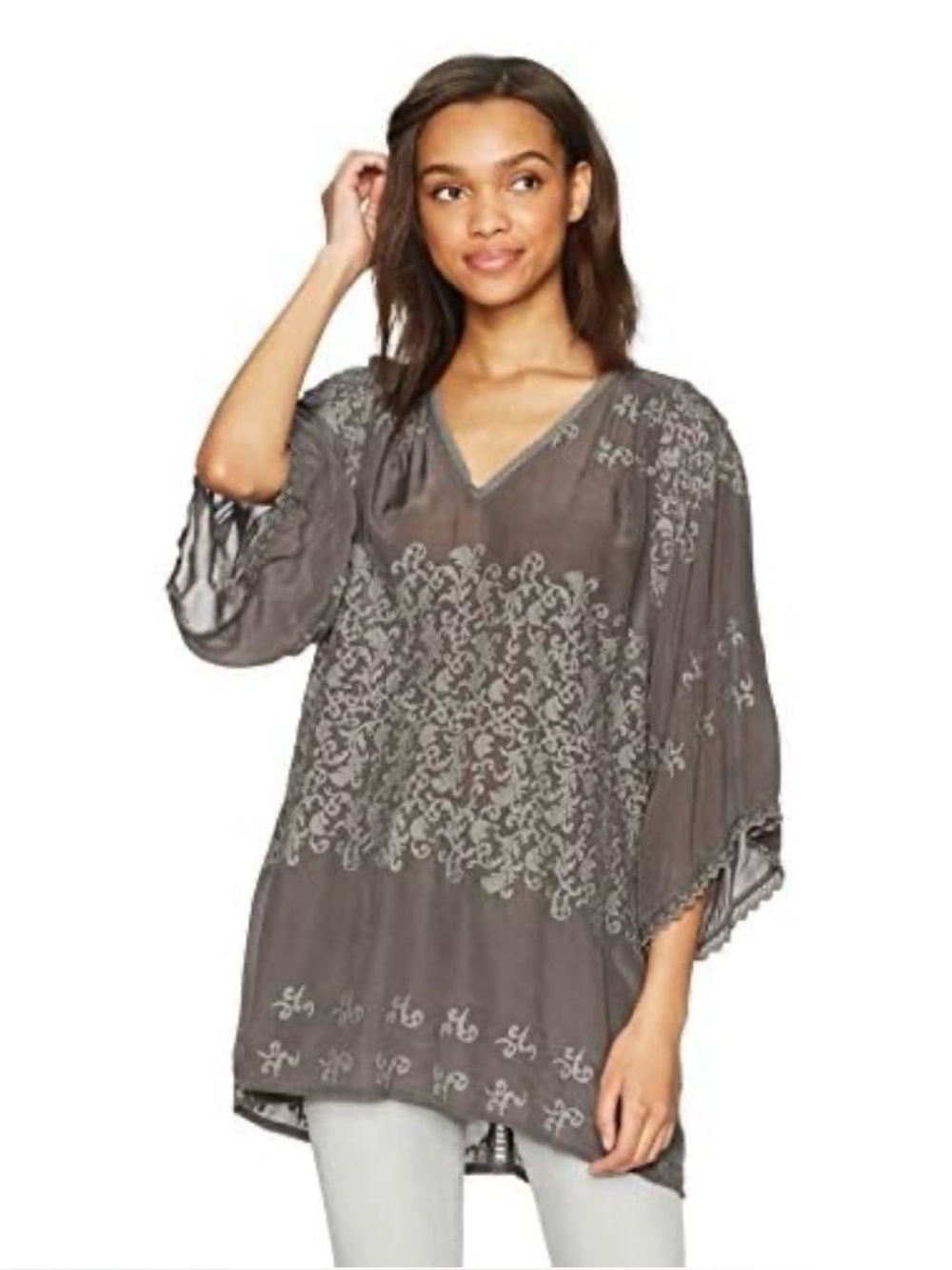 Johnny Was Women's Claudia Oversized Tunic size xs